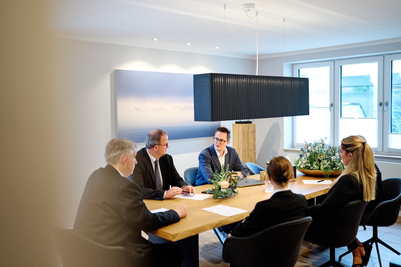 Besprechung Vorsorge Besprechungsraum Otto Osterthum